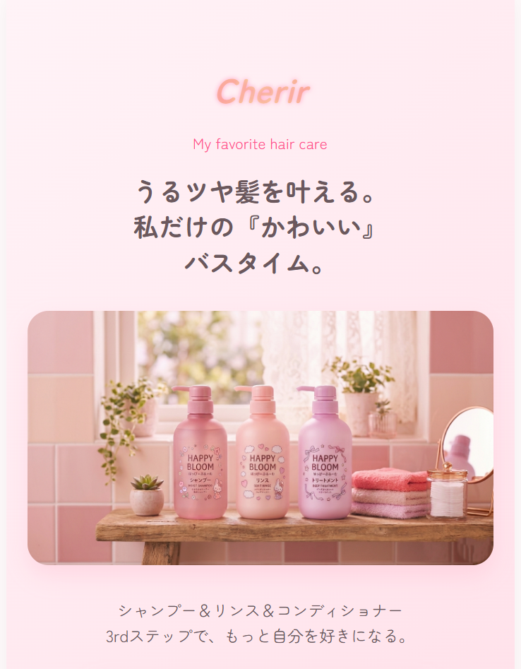 Cherir LPデモ
